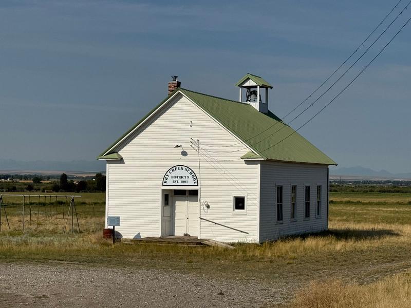 1 room school house from 1901 - kids walked a long way, sometimes in snow to go to class!