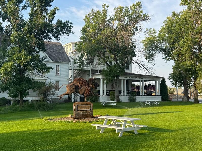 Night 13 hotel - built in 1910. “Sacajawea”