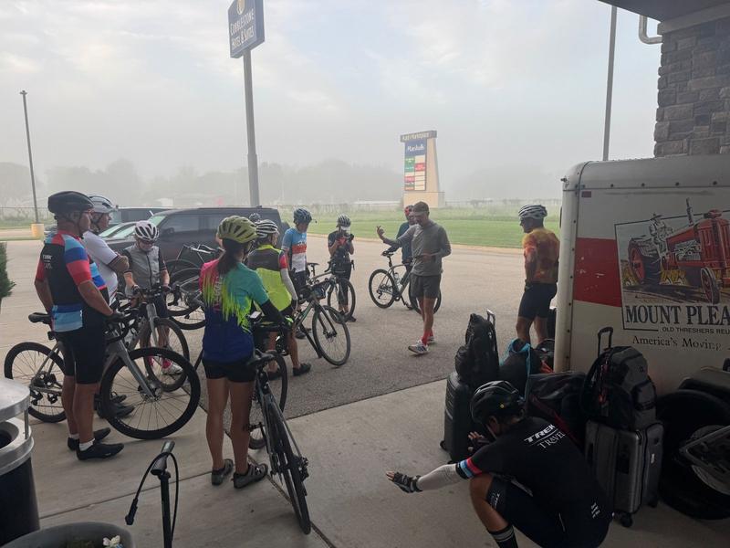 Pre departure daily route huddle