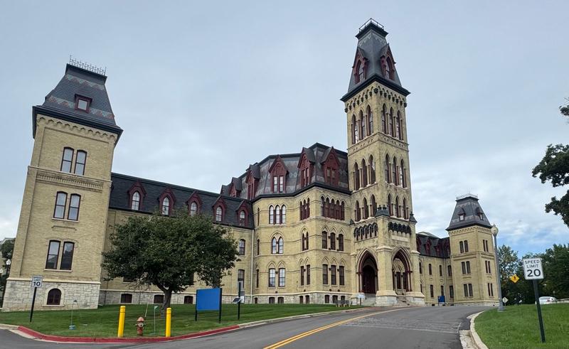 Milwaukee soldiers home built right after the Civil War in 1867 to House recovering and disabled soldiers.